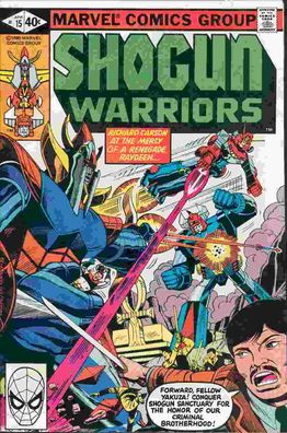 Shogun Warriors # 15 (toys based / Japanimation) (Mike Vosburg) (USA, 1980)