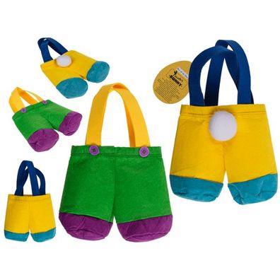 OOTB Filz-Sammeltasche Hasenhose 10 x 9 cm