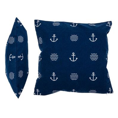 OOTB Blaues Deko-Kissen Modern Maritime