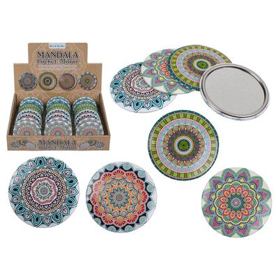 OOTB Taschenspiegel Mandala ca. 7 cm