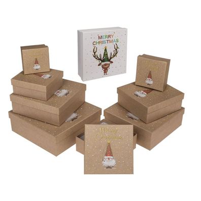 OOTB Geschenkkartonage Funny Lights 2-fach sort