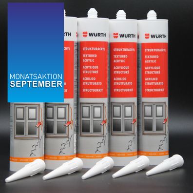 Strukturacryl 5 x von WÜRTH