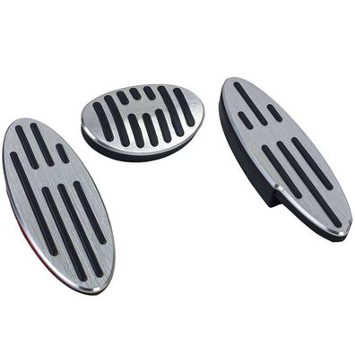 Alu Pedal Set + Fußstütze für Mini One Cooper R55 R56 R57 R58 R59 R60 Automatik
