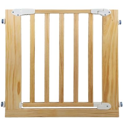 Absperrgitter Treppenschutzgitter Echtholz für 75-85cm Durchgang 77cm Hoch