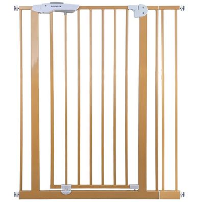 Absperrgitter Treppenschutzgitter beige für für 85-95cm Durchgang 110cm Hoch