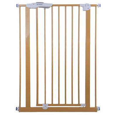 Absperrgitter Treppenschutzgitter beige für 75-85cm Durchgang 110cm Hoch