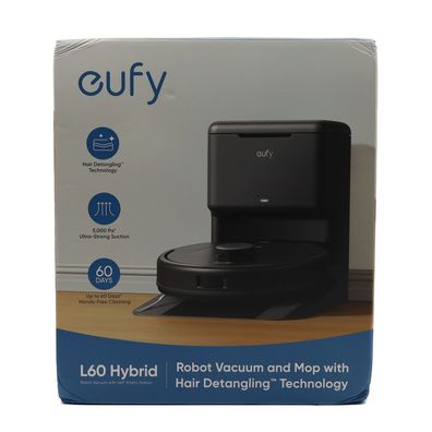 eufy L60 Hybrid SES Saug-/Wischroboter inkl. Absaugstation schwarz