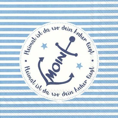 Moin Anker - Lunch Servietten