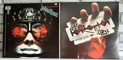 Judas Priest - British Steel / Killing Machine(2LP, Album) Vinyl Near Mint- ; EX