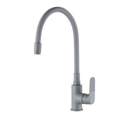 Küchenarmatur Wasserhahn JOGA PLUS Küchenmischer mit flexiblen Auslauf Küche Grau