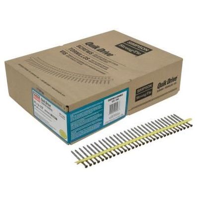 4,2x51mm Simpson Quik Drive magazinierte Terrassenschrauben rostfrei A2