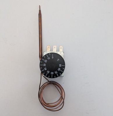 Jaeger Kesselthermostat Kapillarregler 0 bis 90°C Jäger TXA