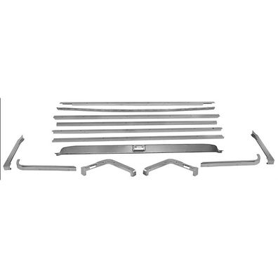Zierelement Sitz Klappsitz Hinten für Ford Mustang 69-70 Fastback
