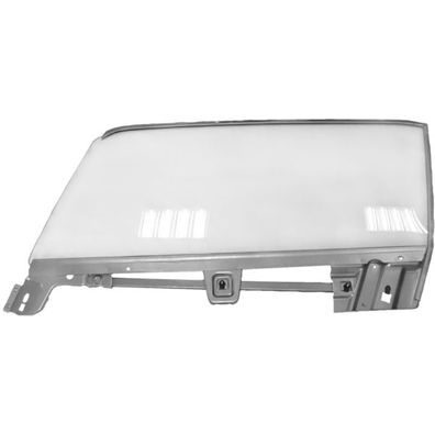 Seitenscheibe links komplett Klarglas passt für Ford Mustang Cabrio 67-68