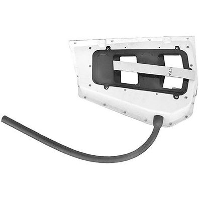 Entlüftungsöffnung an Seitenwand Hinten Links für Ford Mustang 67-68 Fastback