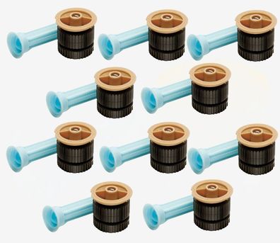 10x Rain Bird Düse 18-VAN Beige - Wurfweite 4,3 m bis 5,5 m