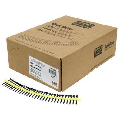 3,9x45mm Simpson Quik Drive magazinierte Schnellbauschrauben Feingewinde
