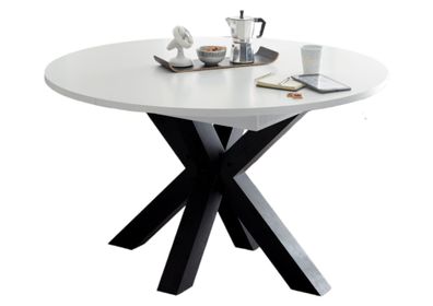 Esstisch Rund ausziehbar Edda 9 110 x 110 x 78 Küchentisch