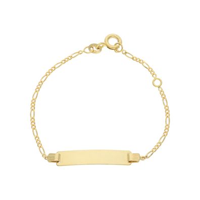Gravur Armband für Kinder Gold 585 Juwelmalux JL48-03-0007