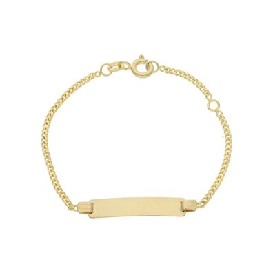 JuwelmaLux Gravur Armband 585 Gold für Kinder JL48-03-0011