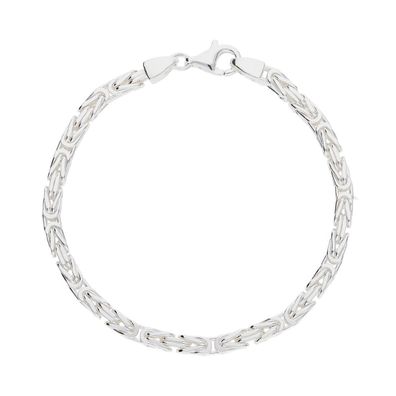 JuwelmaLux Königsarmband 925 Sterling Silber JL39-03-0630