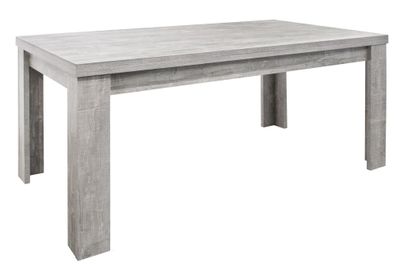Esstisch ausziehbar Eddy 140 x 90 x 78 Esszimmertisch Beton 1378