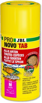 JBL ProNovo TAB M 100ml Futtertabletten Futter für Bodenfische