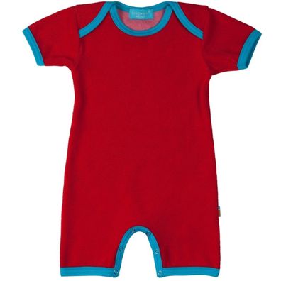 Strampler Pit Frottee Kirsche