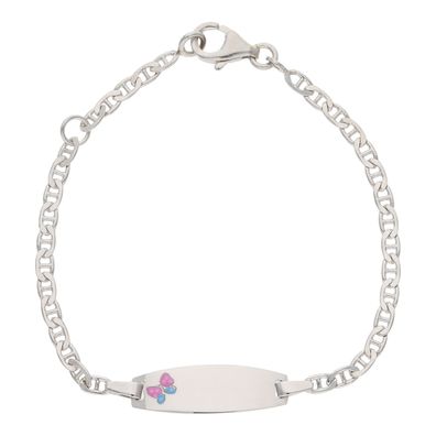 JuwelmaLux 925 Silber Kinder Gravur Armband zur Taufe JL10-03-0568