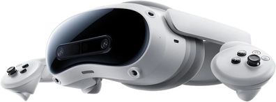Pico 4 Ultra (256 GB), VR Brille, Grau, Weiss