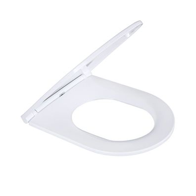 WC Sitz Absenkautomatik Softclose Dünn Toilettensitz Deckel Easy-Click Weiß