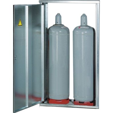 Gasflaschen-Schrank 2 x 33 kg