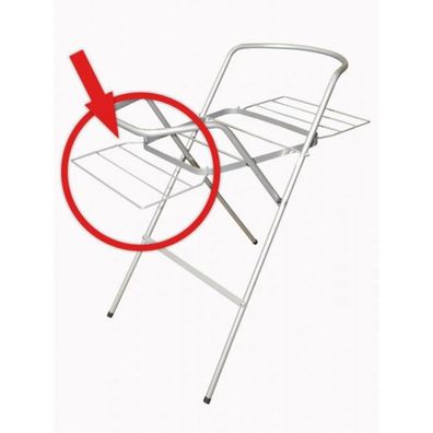Tablett für Badewannenhalter weiß