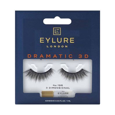 Eylure Künstliche Wimpern Dramatic 3D 196 (1 Paar), 2 St
