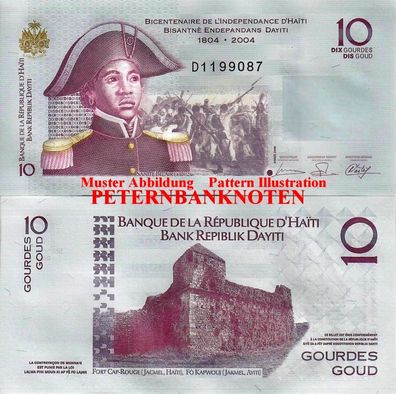 HAITI 10 Gourdes 2006 aUnc P. 272b 6100#