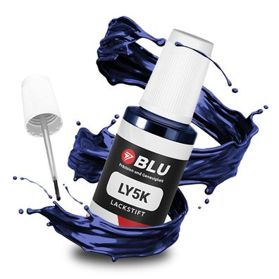 Lackstift LY5K BLAU Brillantblau AUDI Autolack