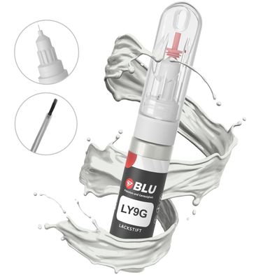Lackstift LY9G WEISS Casablanca AUDI Autolack 2in1 Reparatur
