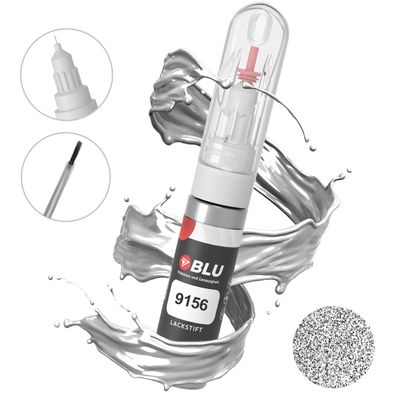 Lackstift 9156 SILBER Reflexsilber SKODA Autolack 2in1 Reparatur