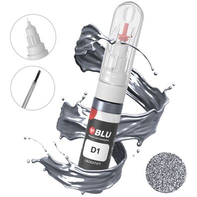 Lackstift D1 SILBER Machinesilver FORD Autolack 2in1 Reparatur