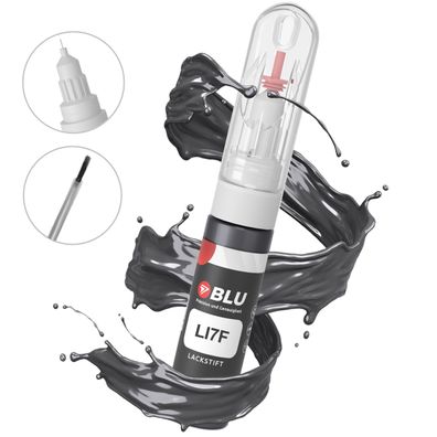 Lackstift LI7F GRAU Uranogrey VW Autolack 2in1 Reparatur