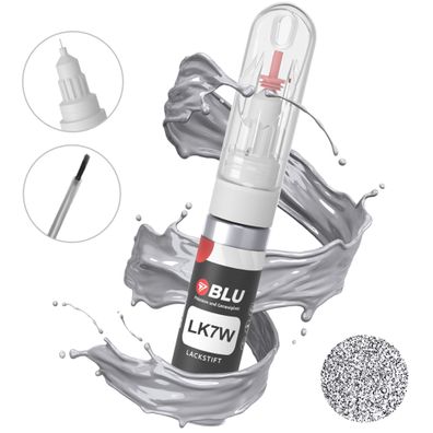 Lackstift LK7W SILBER Silveressence VW Autolack 2in1 Reparatur