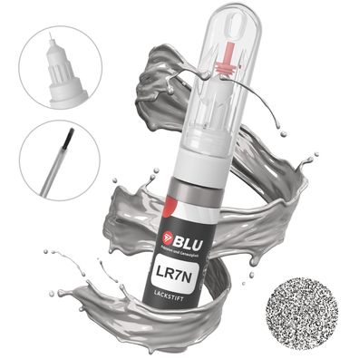Lackstift LR7N GRAU Mountaingrey VW Autolack 2in1 Reparatur