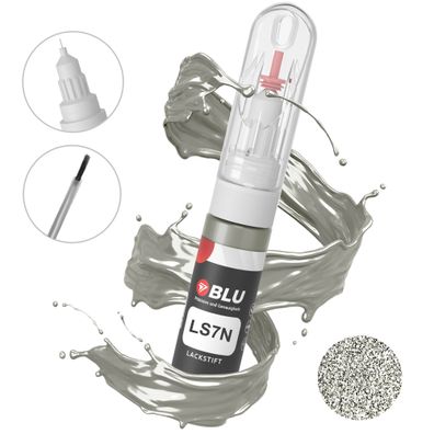 Lackstift LS7N SILBER GRIS ARTICO MET. SEAT Autolack 2in1 Reparatur