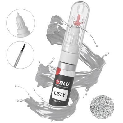 Lackstift LS7Y SILBER GRIS LUNA SEAT Autolack 2in1 Reparatur