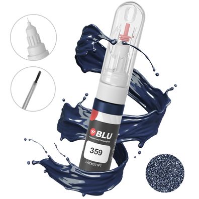Lackstift 359 BLAU Tansanitblau Mercedes Autolack 2in1 Reparatur
