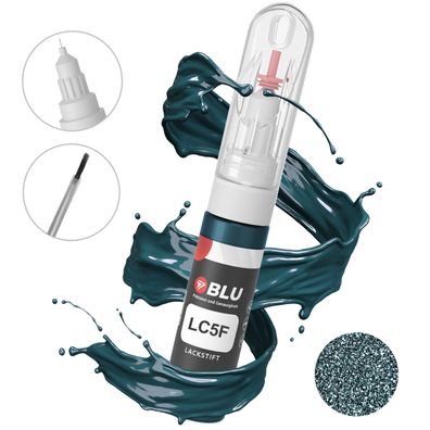 Lackstift LC5F BLAU Bluegraphit VW Autolack 2in1 Reparatur