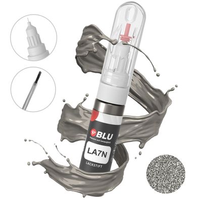 Lackstift LA7N SILBER Tungstensilber VW Autolack 2in1 Reparatur