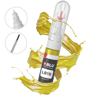 Lackstift LB1B GELB Sunflower VW SKODA SEAT Autolack 2in1 Reparatur