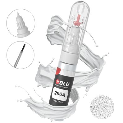 Lackstift 296A WEISS Biancodivino FIAT Autolack 2in1 Reparatur