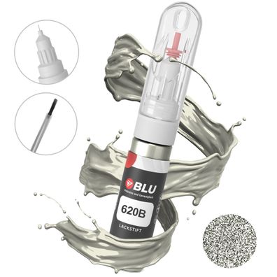 Lackstift 620B GRAU Grigoargento FIAT Autolack 2in1 Reparatur